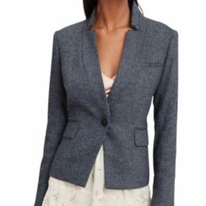 VERONICA BEARD Farley Chambray Blazer Size 2